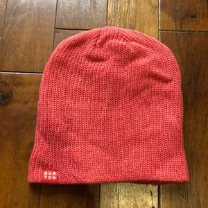 Burton Accessories - Burton pink knit beanie Burton Accessories - Burton pink knit beanie